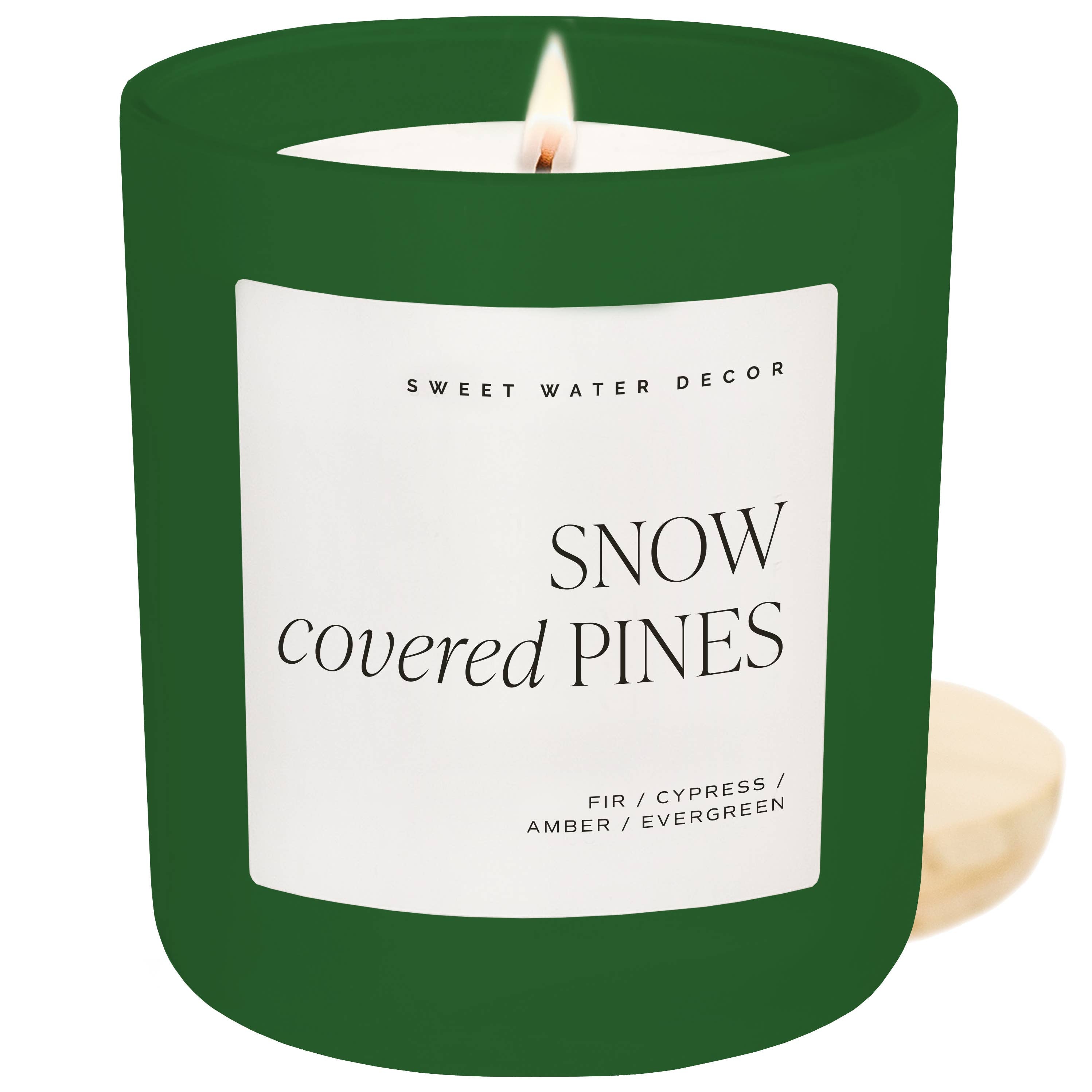 Snow Covered Pines 15 oz Soy Candle