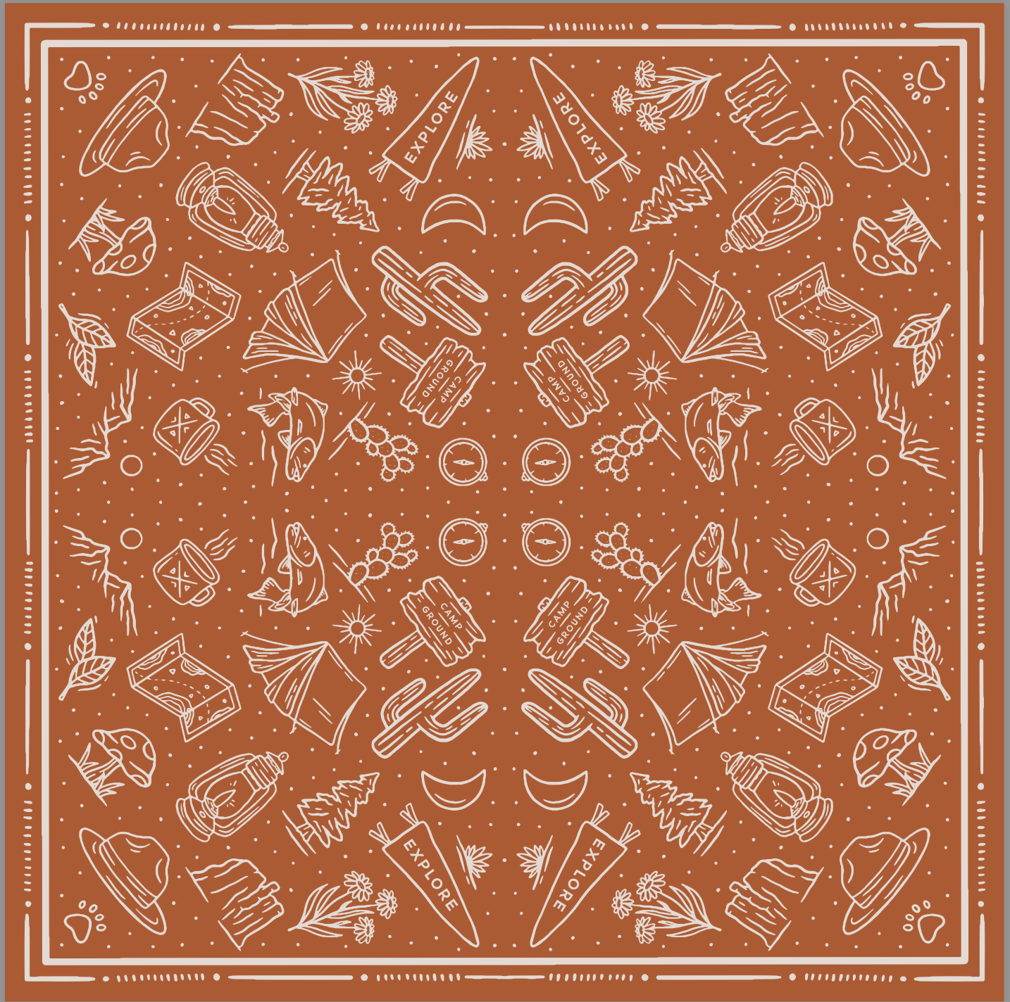 The Explorer Outdoorsy Bandana