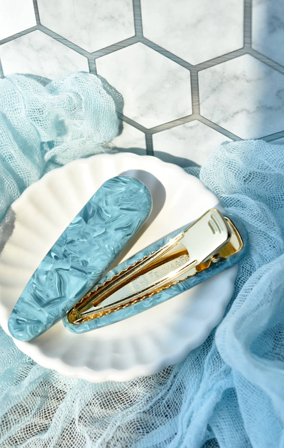 Waterdrop Hair Clip Set