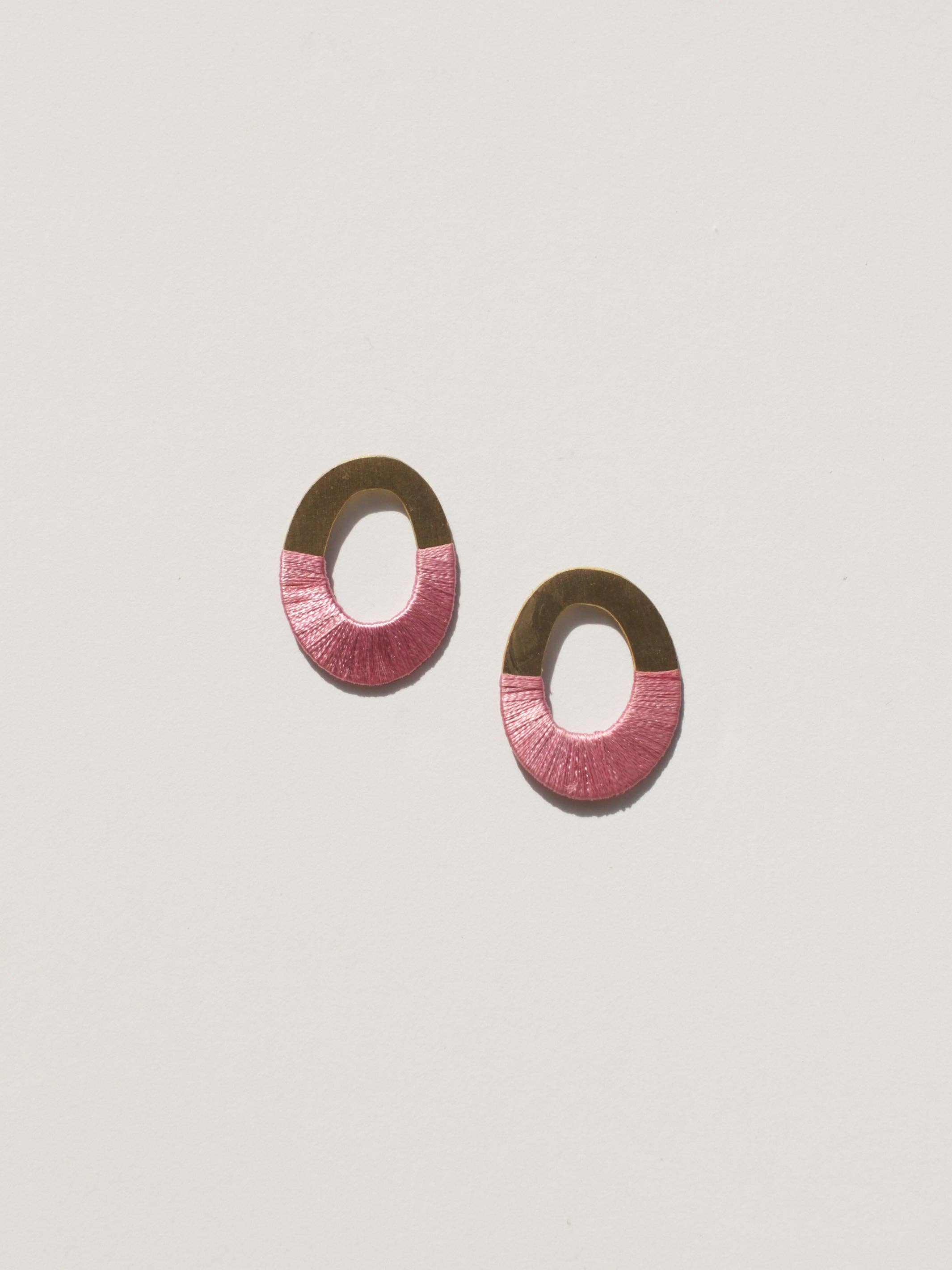 Oblong Form Earrings