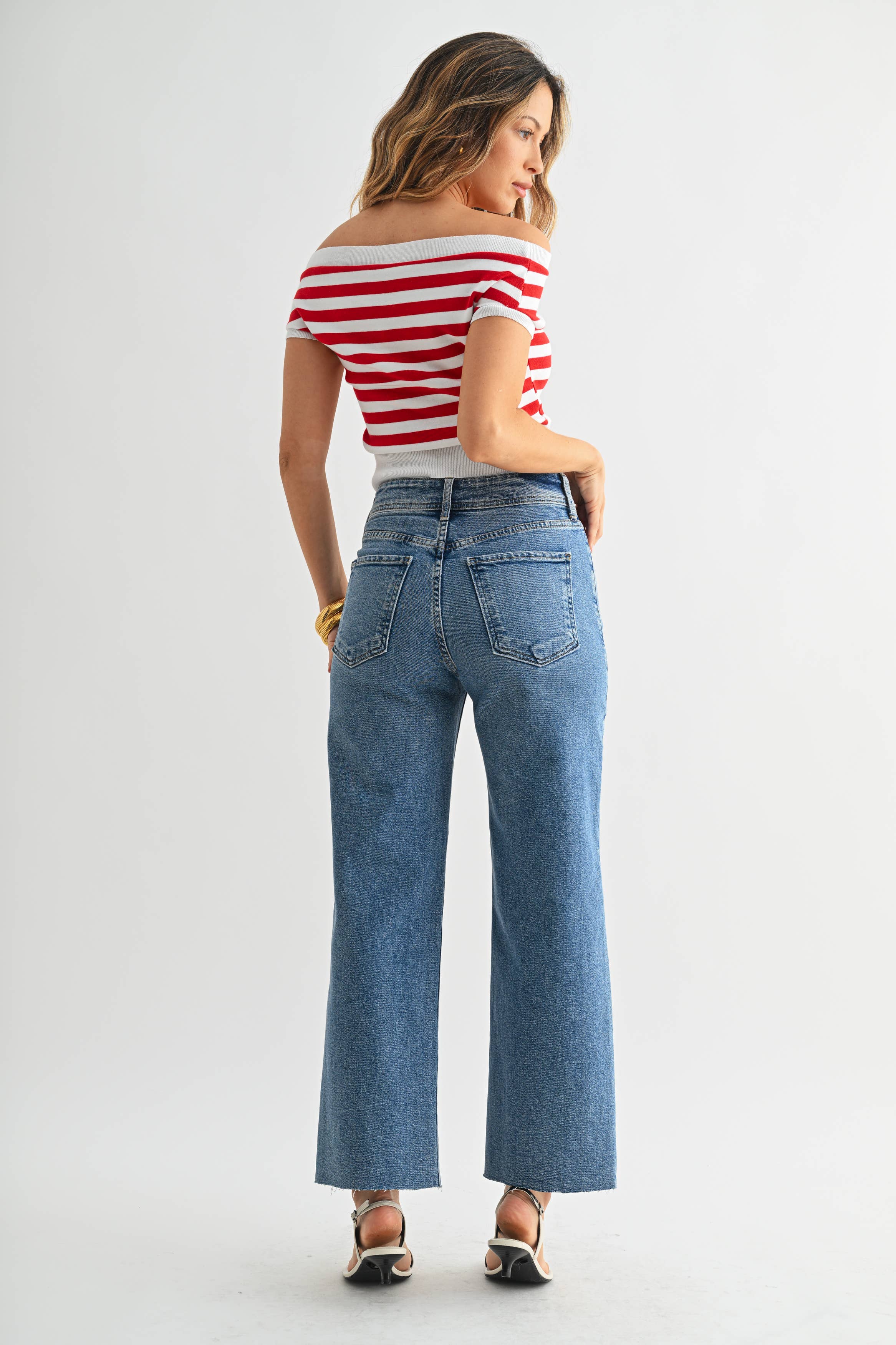 HR Utility Wide Leg Jeans