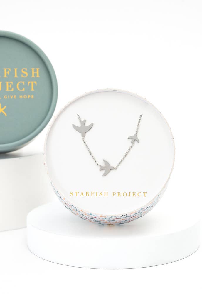 Sparrow Stainless Steel Necklace