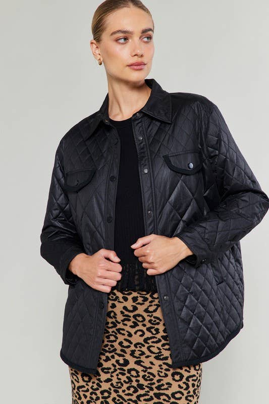 Diamond Shaped Quilting Jacket