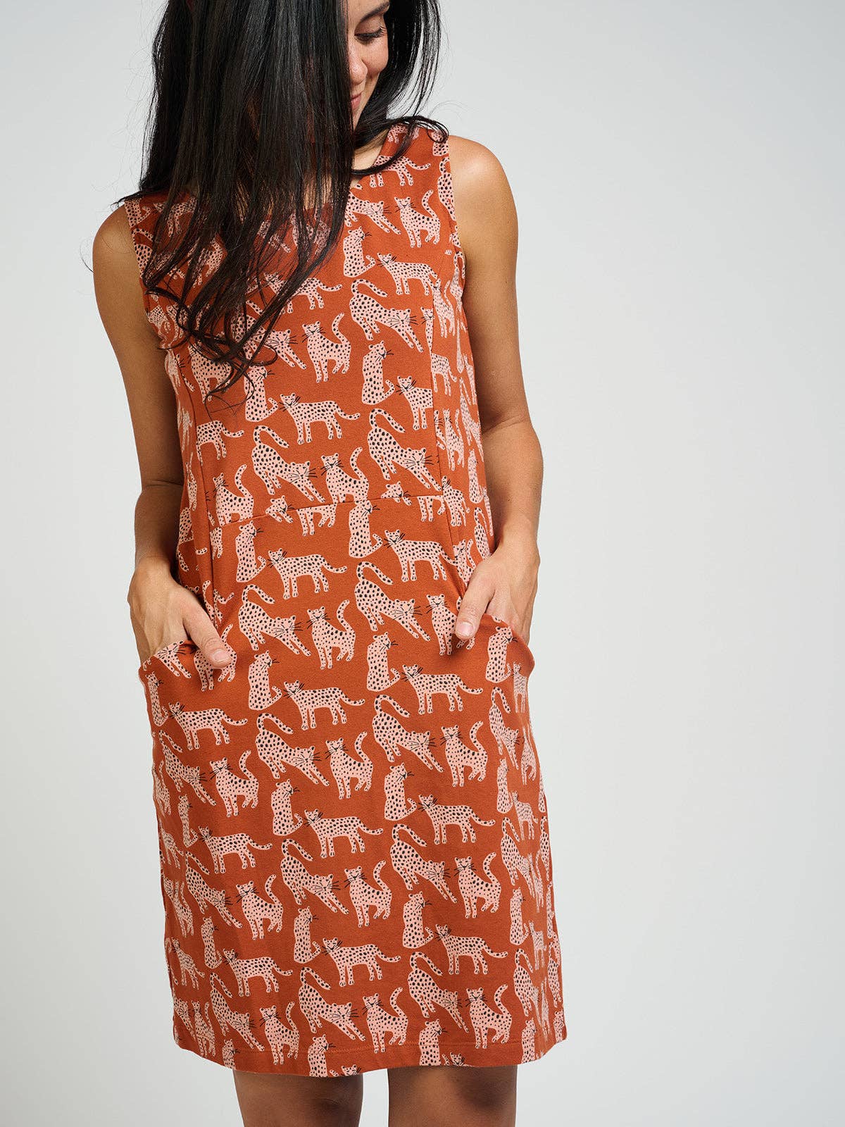 Evanston Leopard Sienna Dress