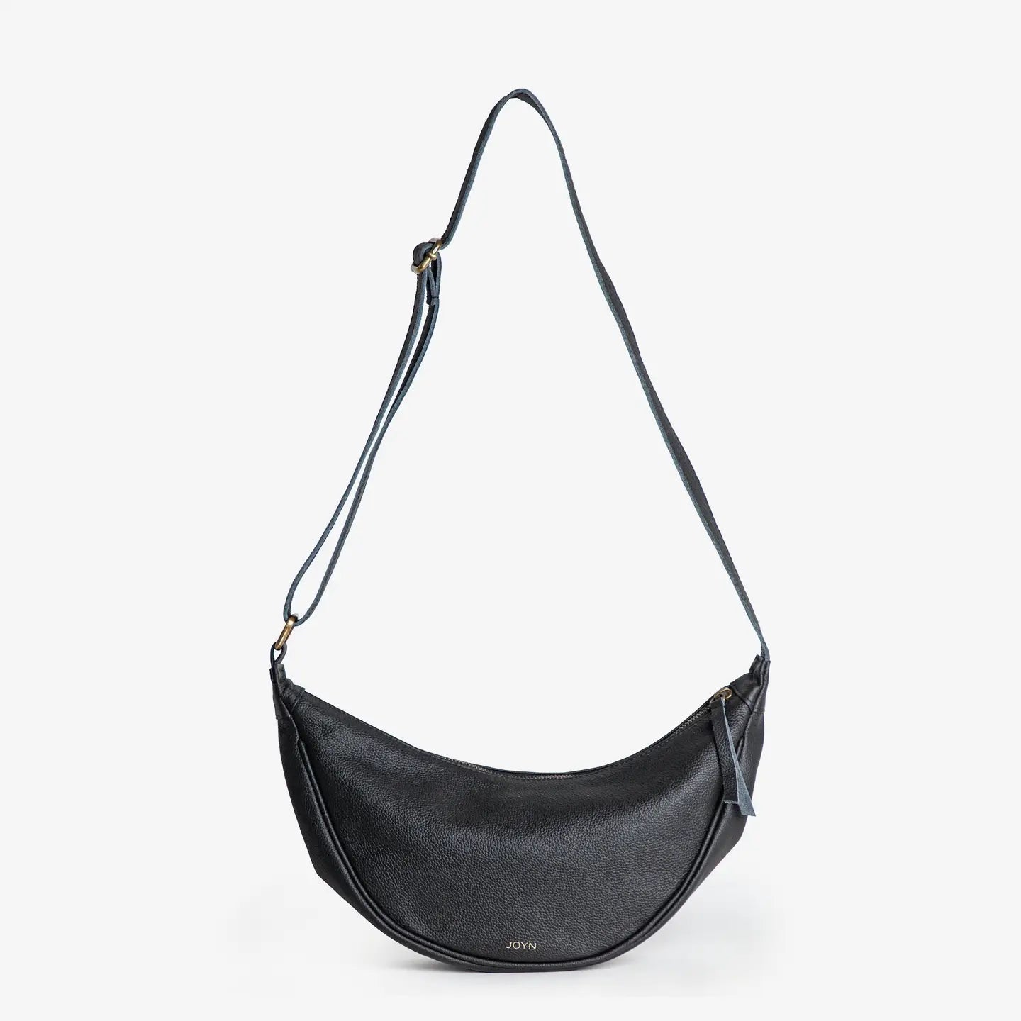 Leather Moon Sling Bag