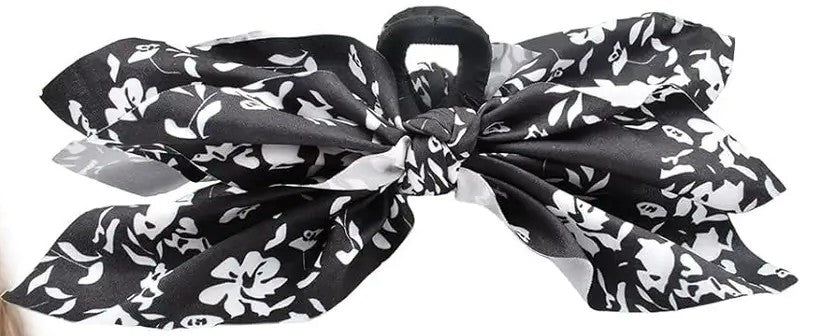 Bandana Bow Claw Hair Clip