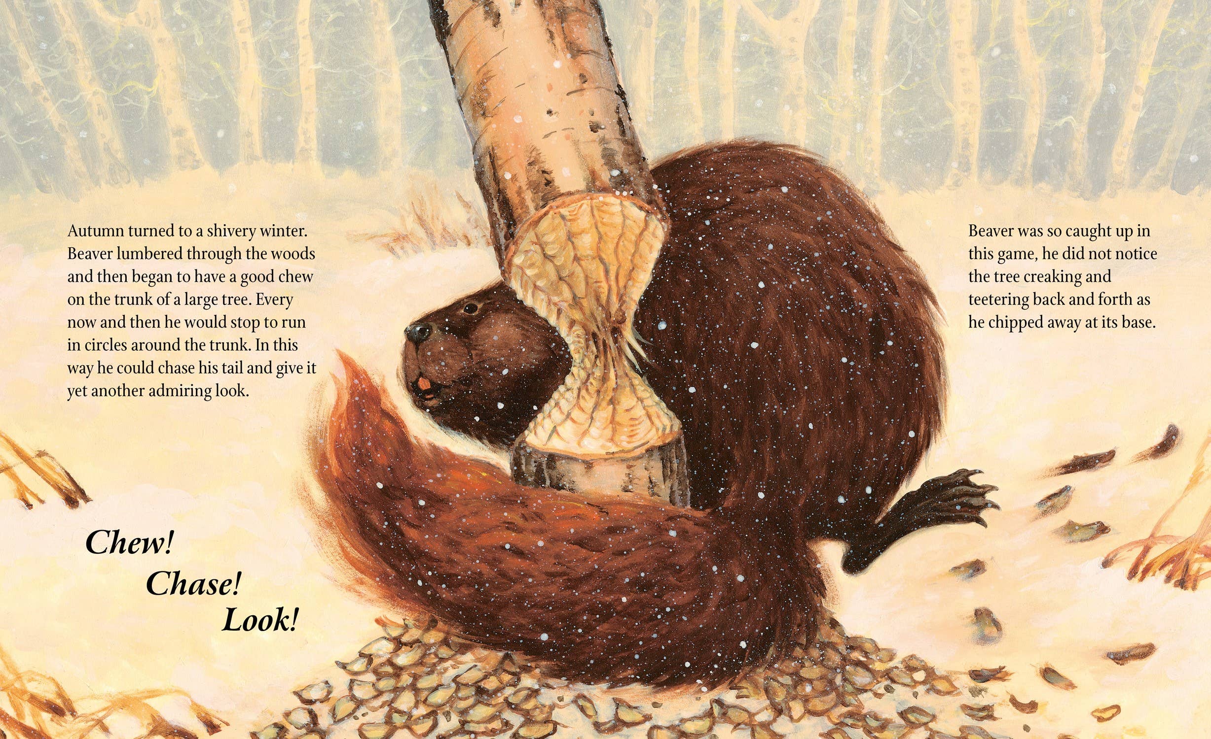 The Legend of the Beaver's Tail Picture Book
