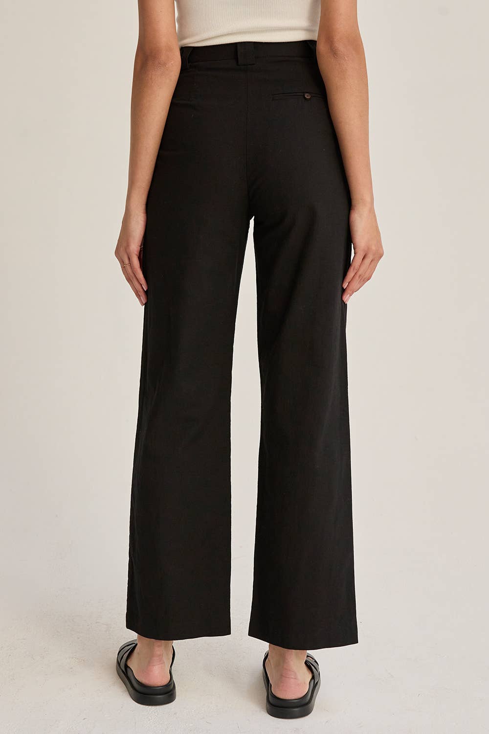 Erin Straight Leg Linen Trousers