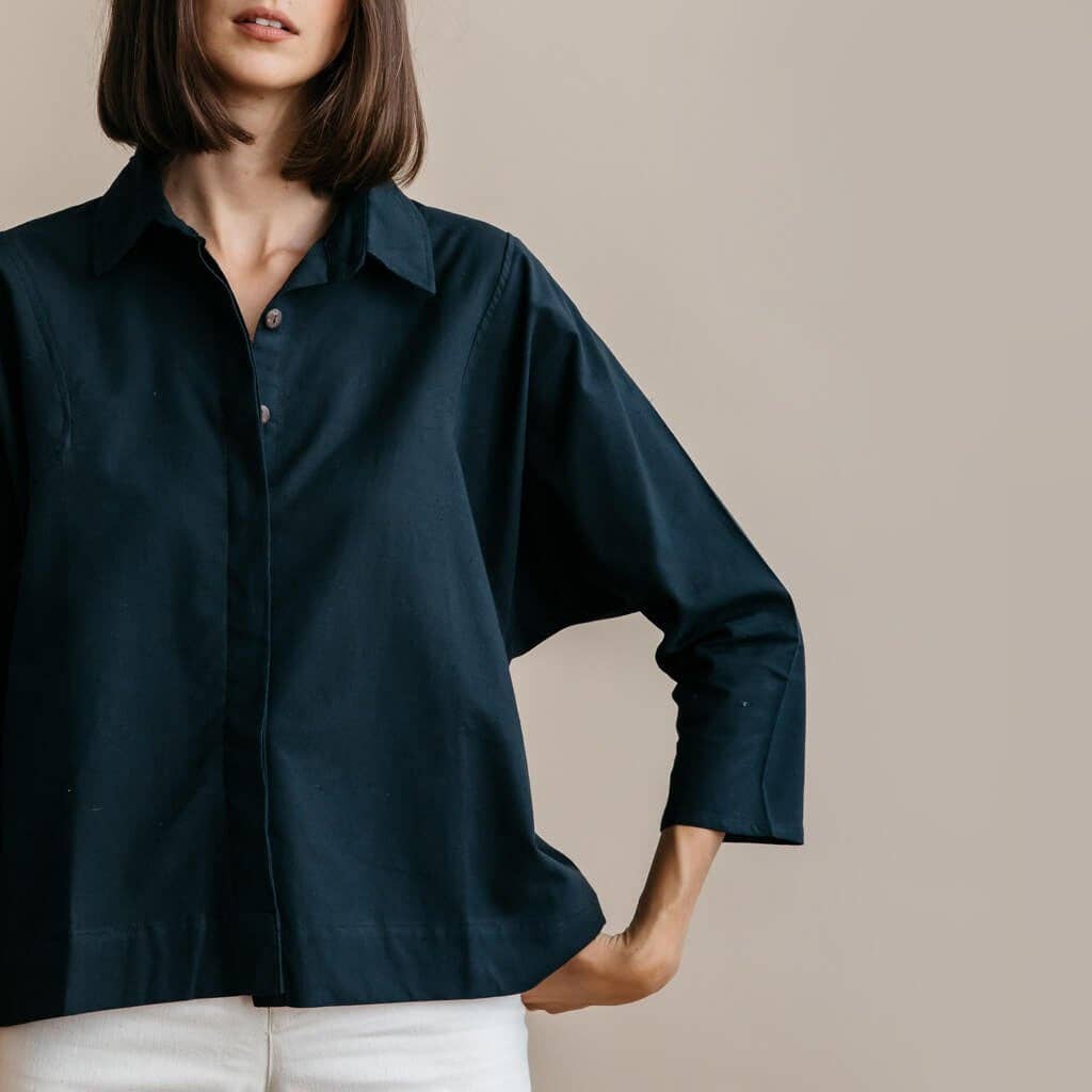 The Boxy Shirt | Black