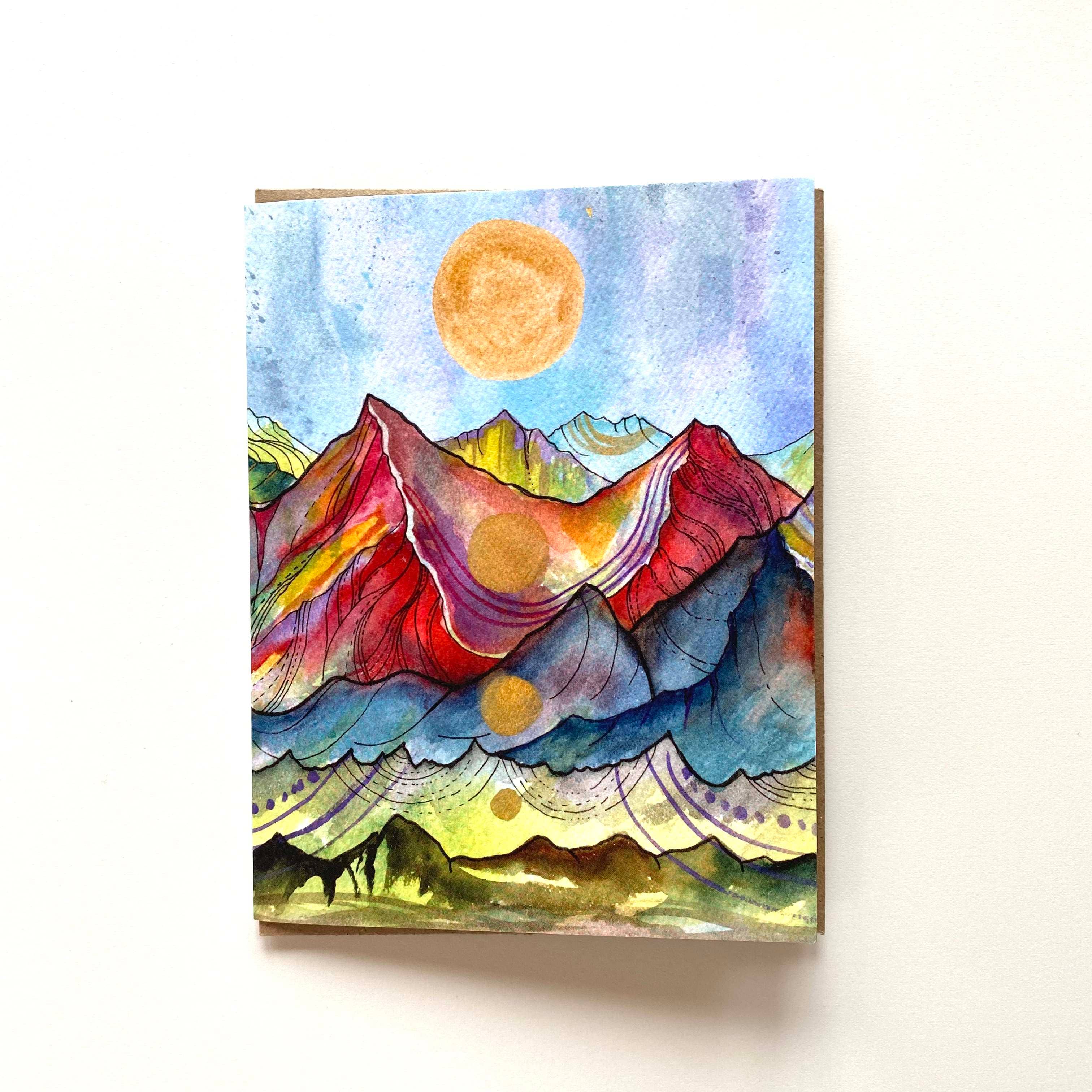 Mountain Art Notecards: Soul Rise