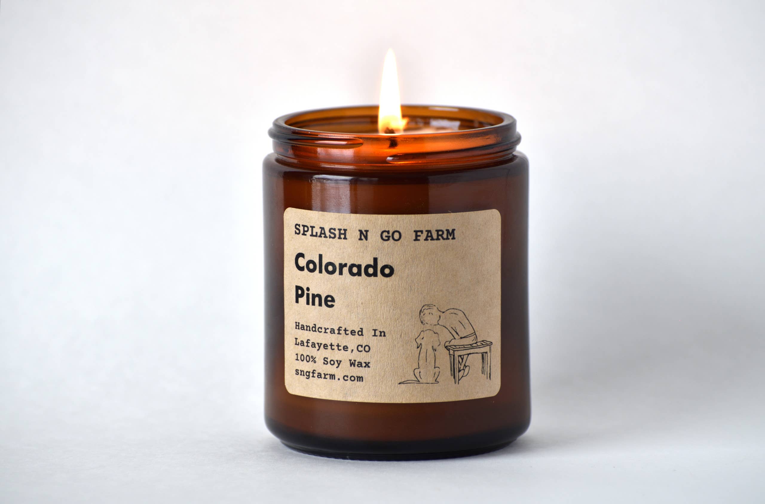 Colorado Pine - 8 oz Soy Candle