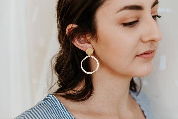 Cait Hoop Earrings