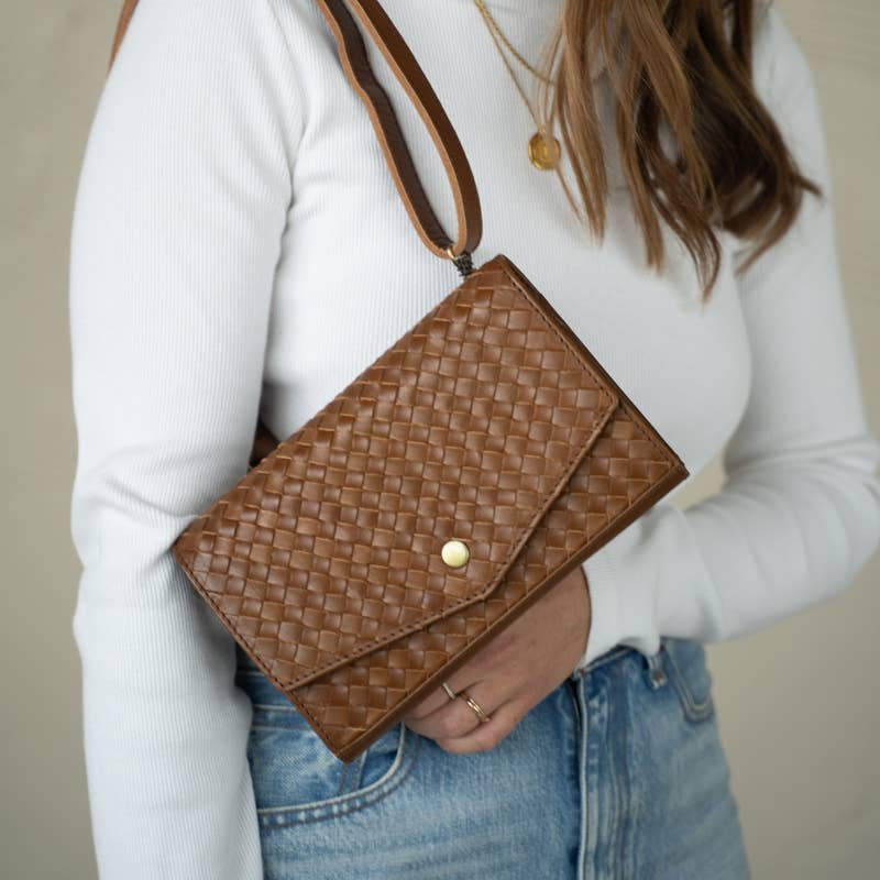 Woven DiMarco Crossbody Bag