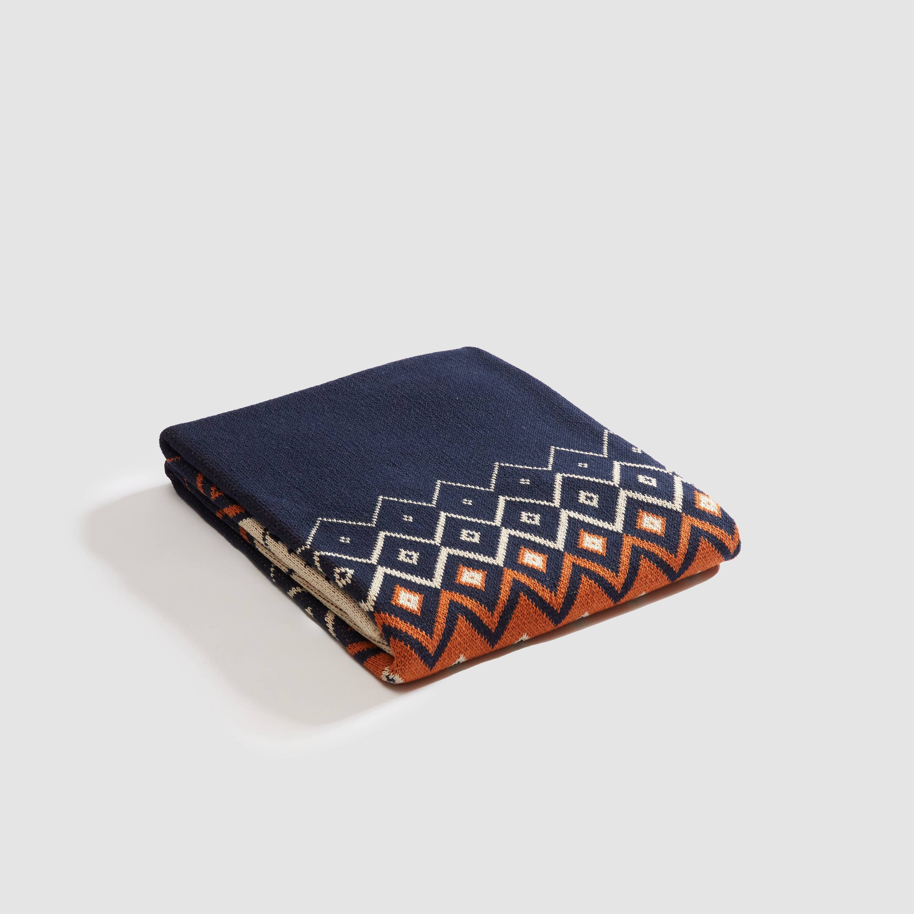 Vintage Icelandic Throw Blanket