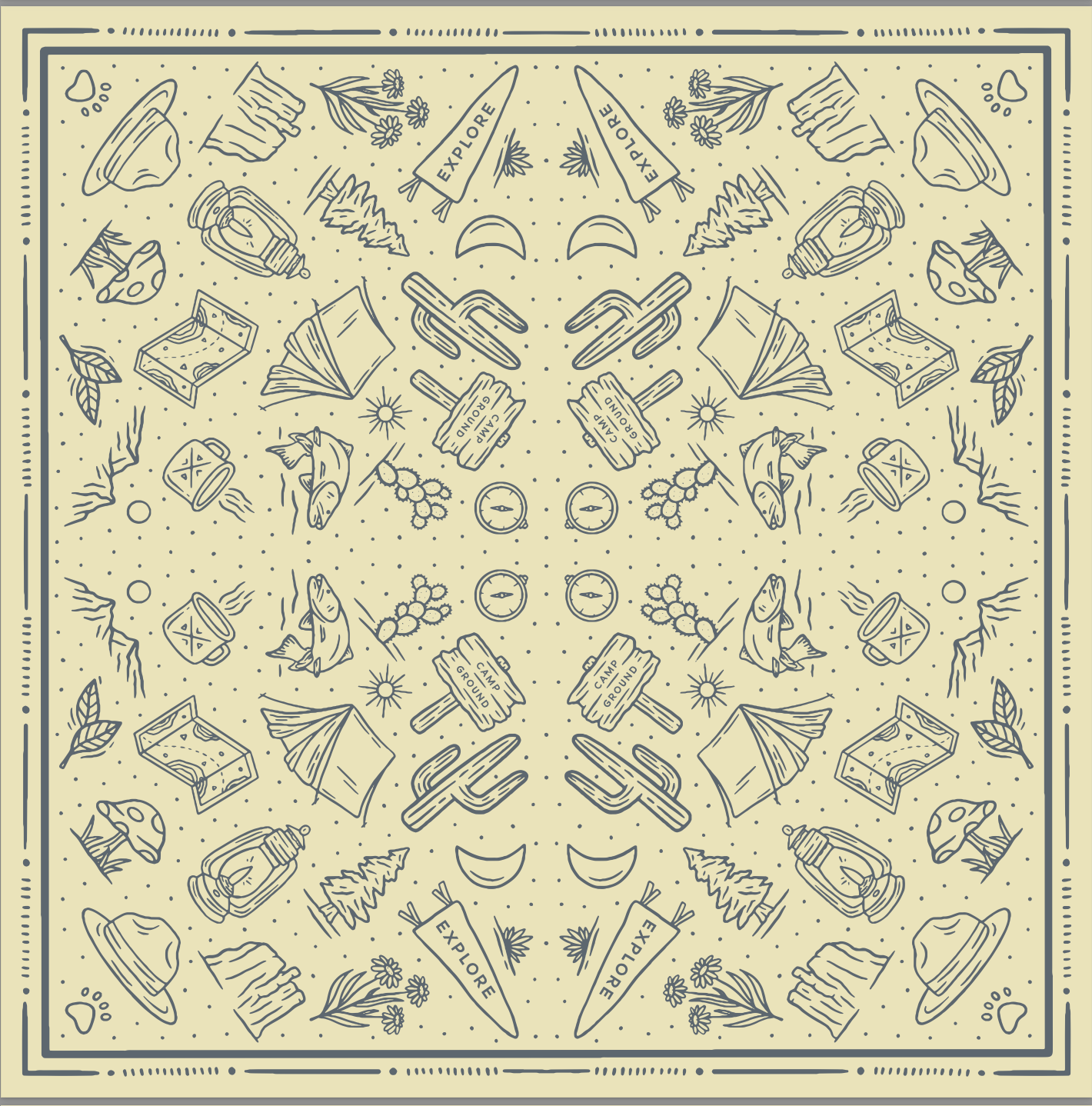 The Explorer Outdoorsy Bandana