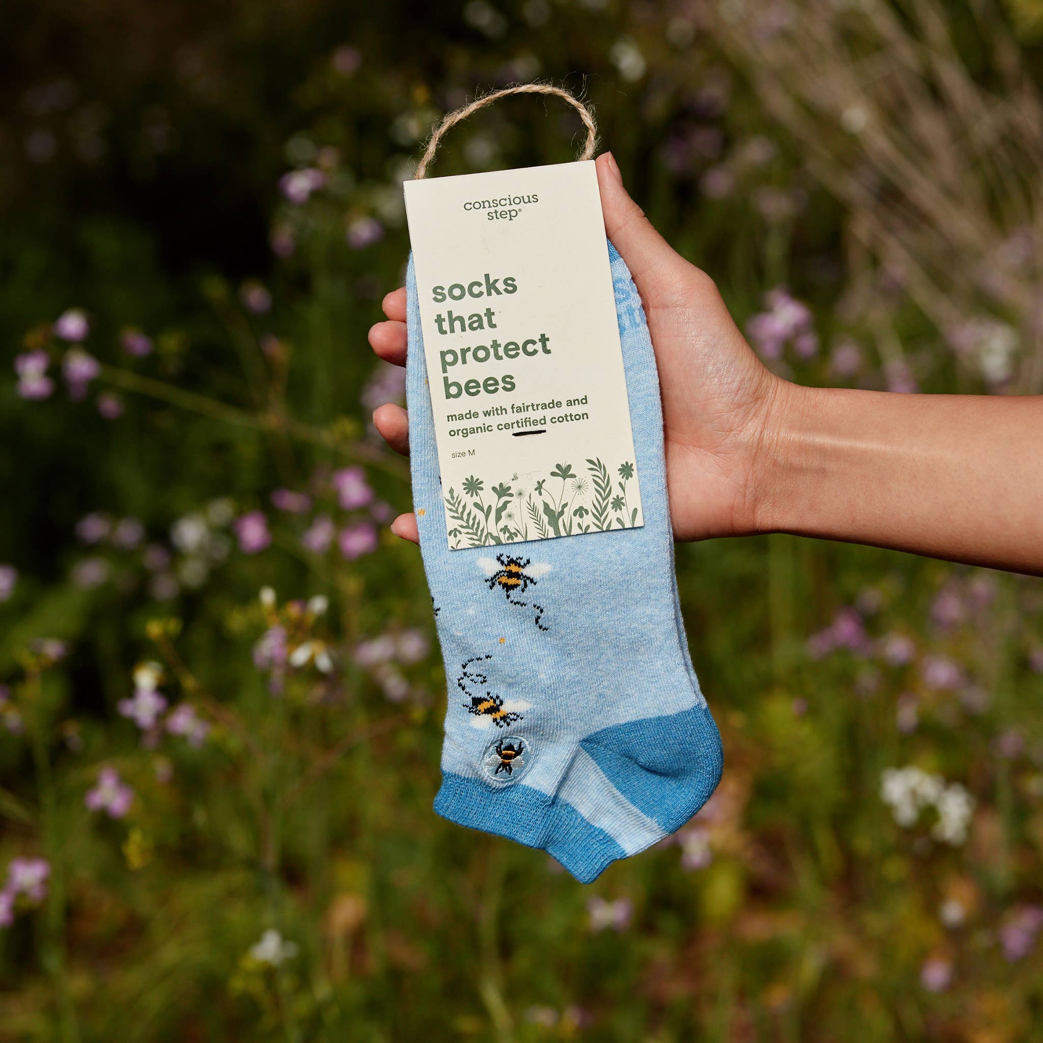 Ankle Socks that Protect Bees
