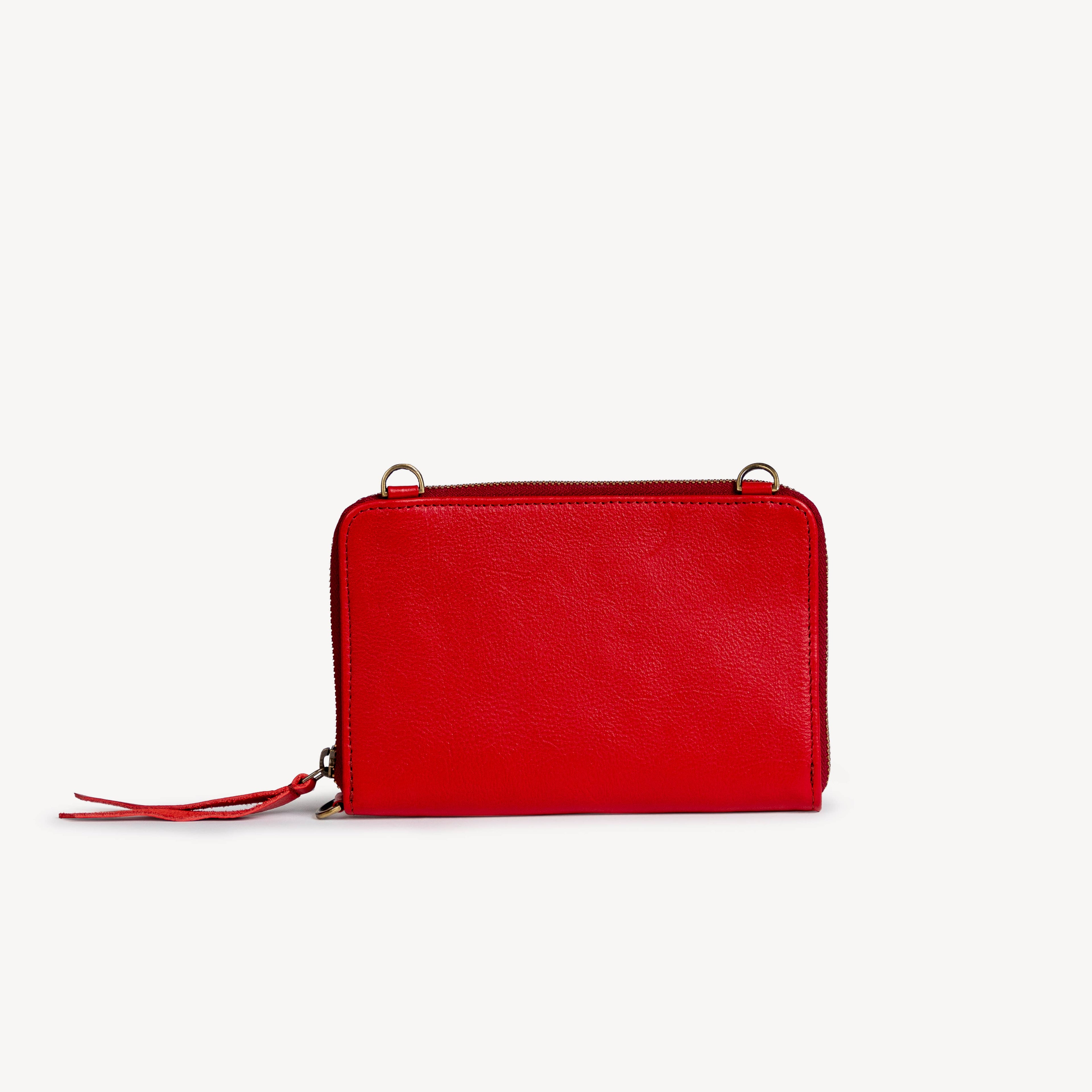 Crossbody Wallet - Tomato