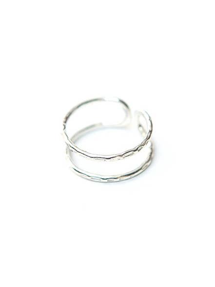 Illusion Ring in Silver