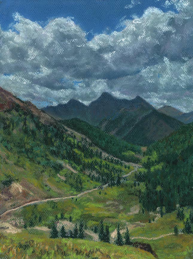 San Juan Mountains Scenery Print