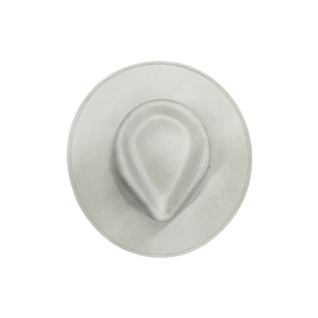 Vegan Suede Tear Drop Hat