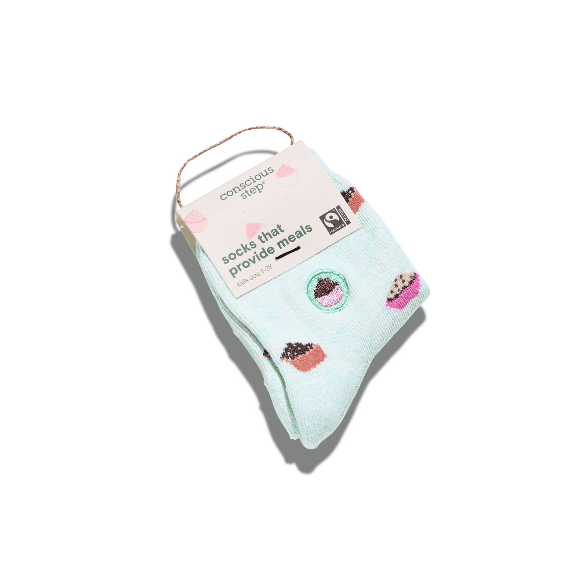 Kids Socks that Provide Meals (Blue Cupcakes)