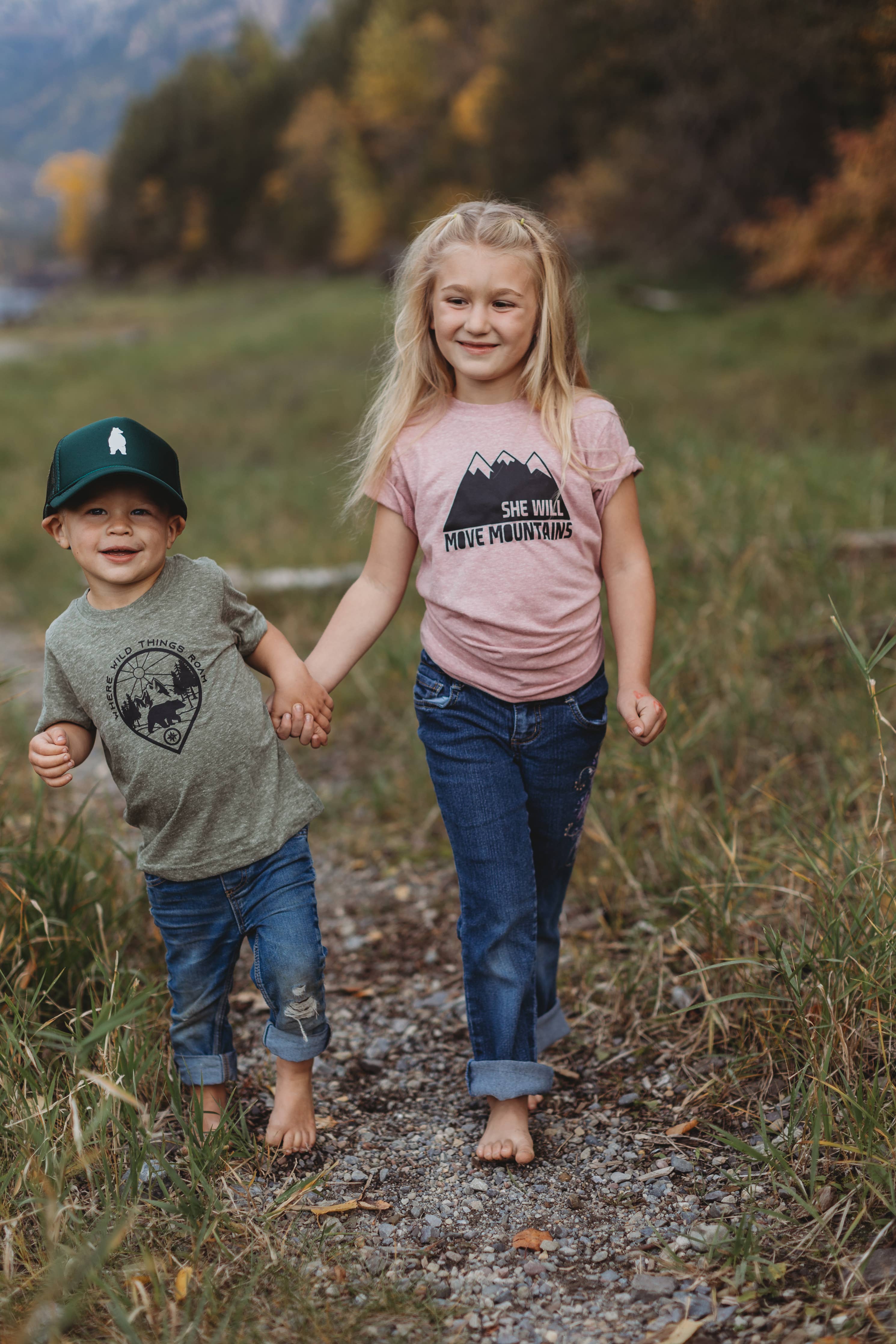 She Will Move Mountains Toddler Tee