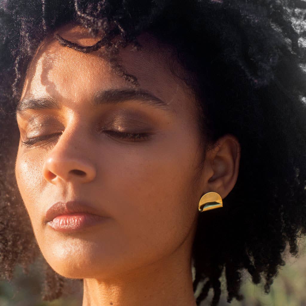Enfold Stud Earrings