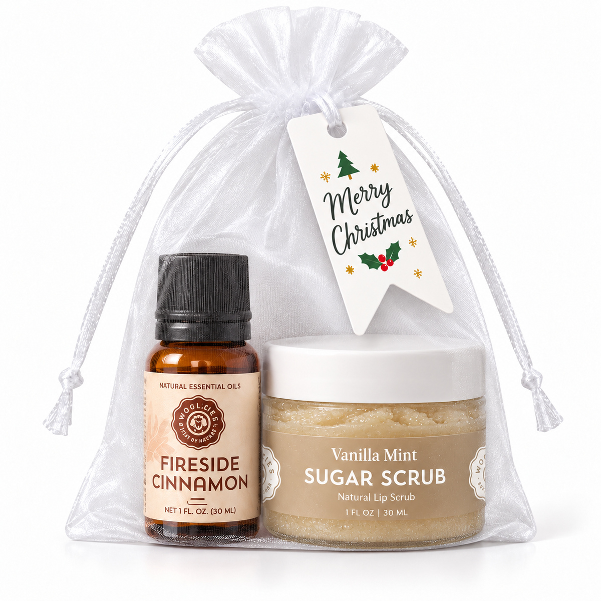 Vanilla Mint Sugar Scrub & Essential Oil