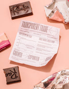 71% Pink Sea Salt Mini Chocolate Bars (100ct box)