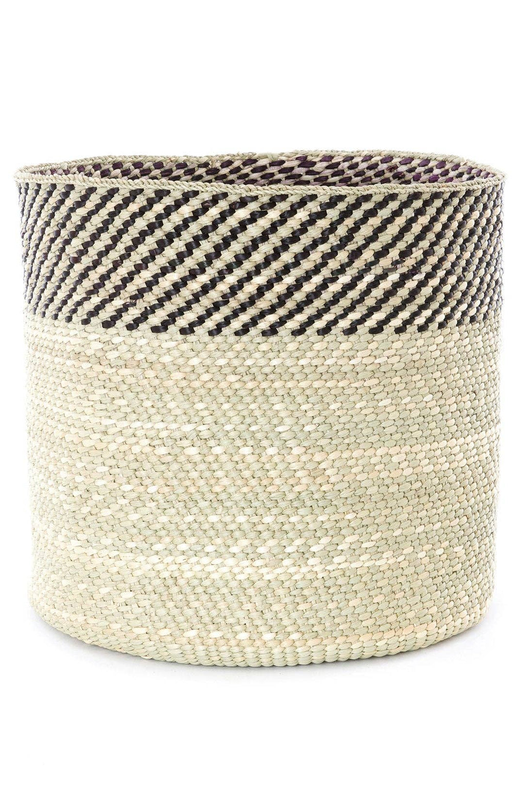 Black and Natural Kupanda Iringa Basket
