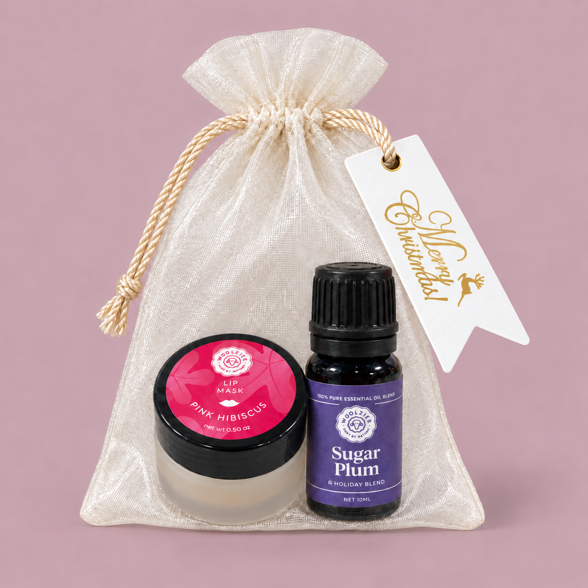 Christmas Stocking Stuffer – Essential Oil + Lip Mask