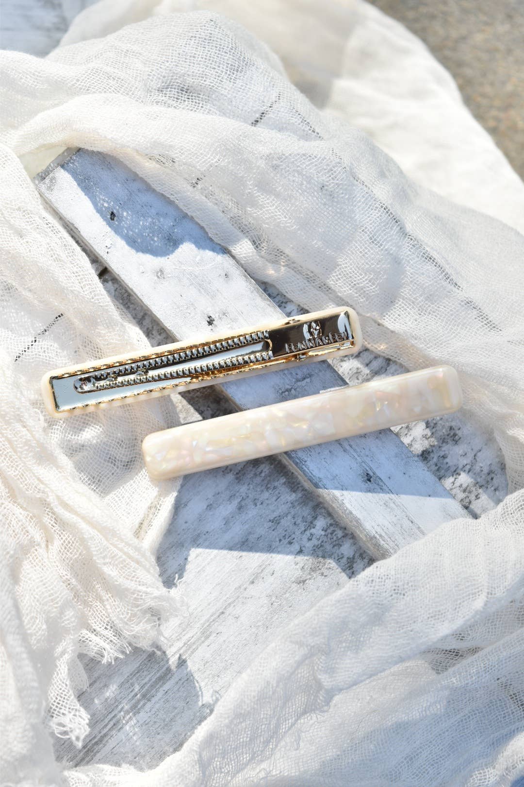 Long Rectangle Hair Clip Set 2 Pack