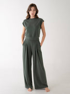Cap Sleeve Lounge Top