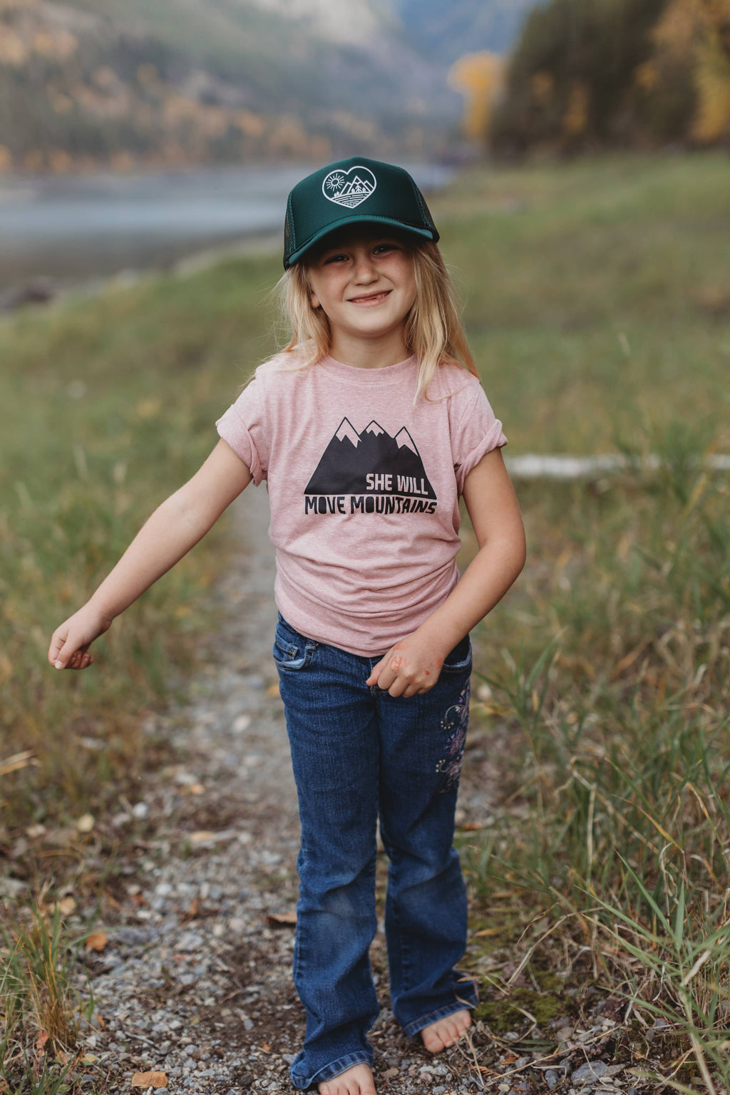 She Will Move Mountains Toddler Tee