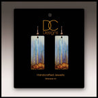 Cool Forest Banner Handmade Earrings