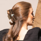 Western Square Claw Hair Clip
