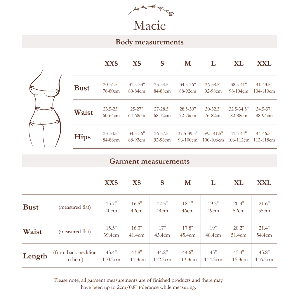 Macie - Elegant Linen Wrap Dress