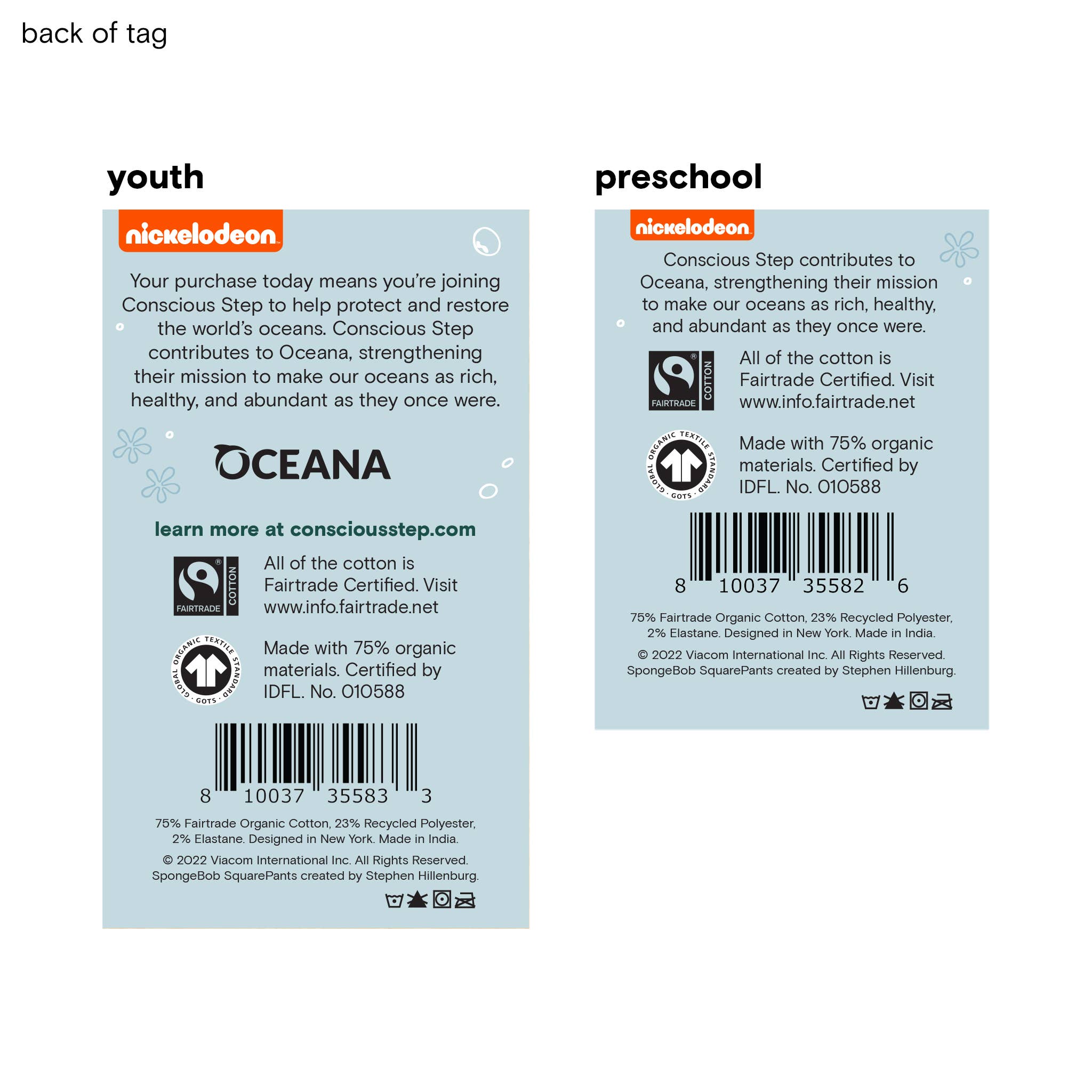 Kids Patrick Socks that Protect Oceans