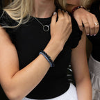 Stone Bracelets in Navy Blue