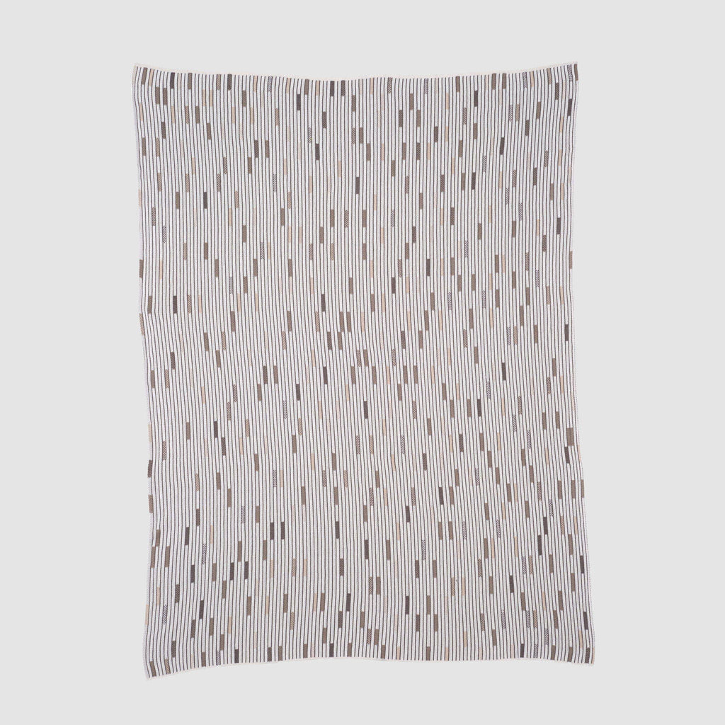 Knit Striped | Geometric Throw Blanket