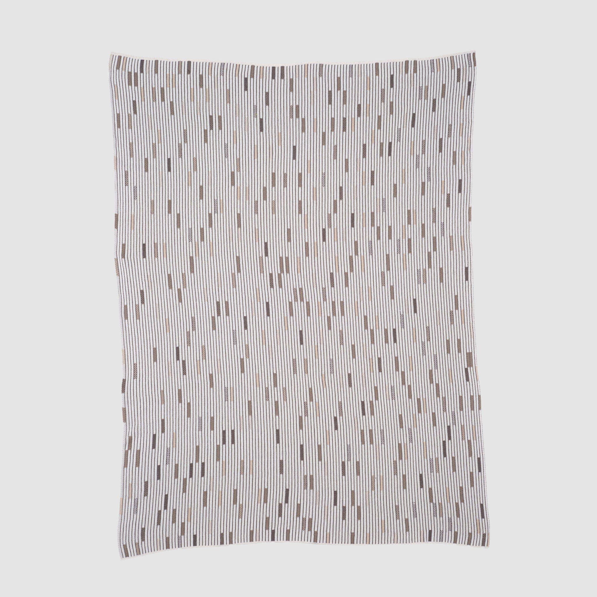 Knit Striped | Geometric Throw Blanket