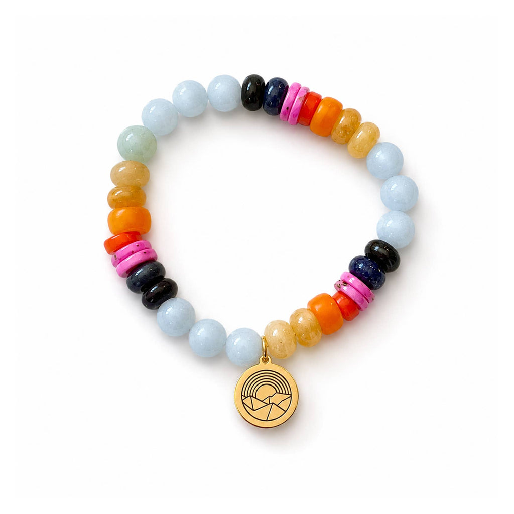 Colorado Sunset Bracelet  |  Souvenir Gemstone Bracelet