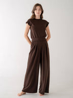 Cap Sleeve Lounge Top