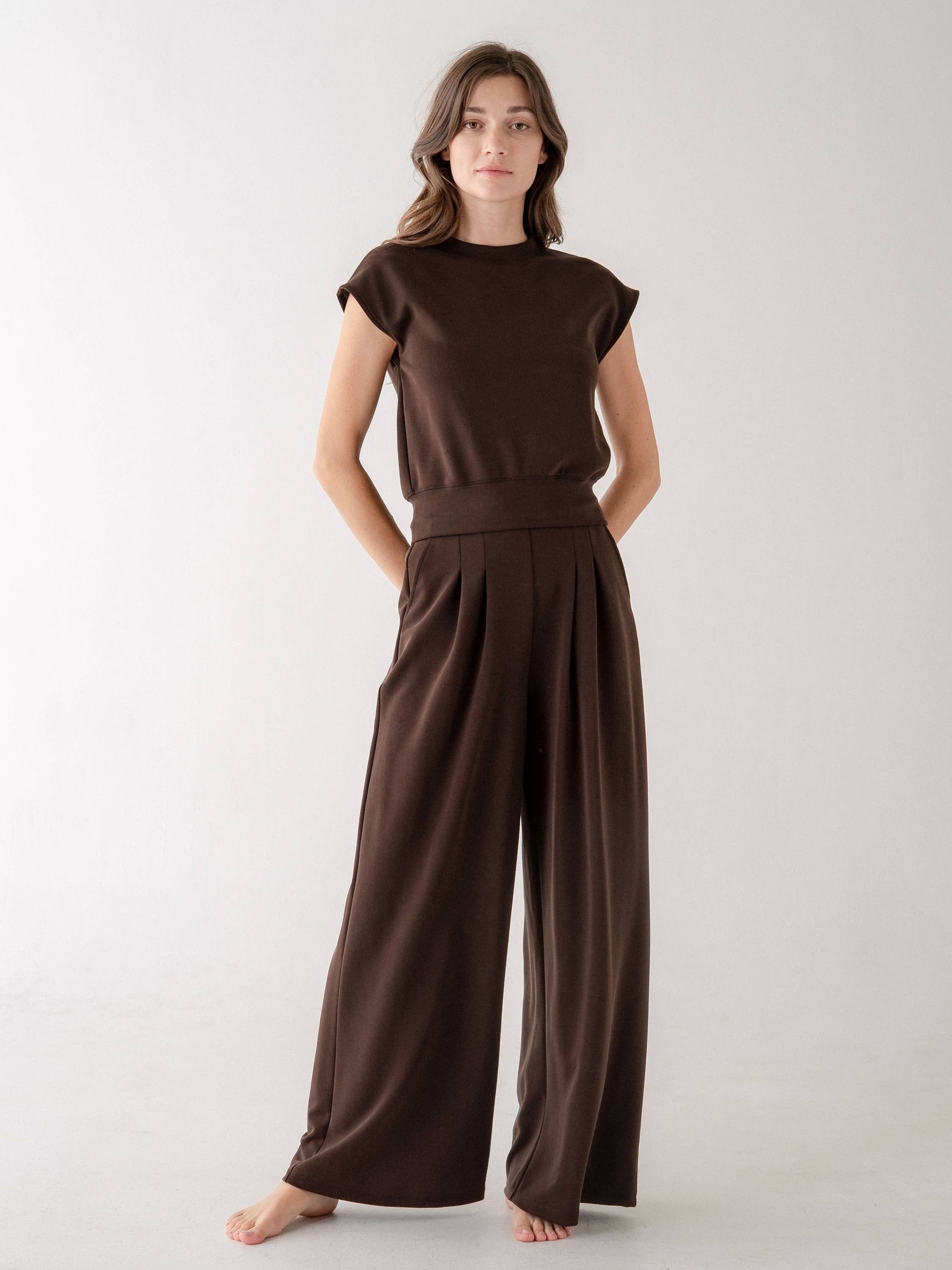 Cap Sleeve Lounge Top
