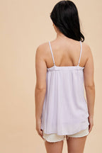 Embroidered Cami