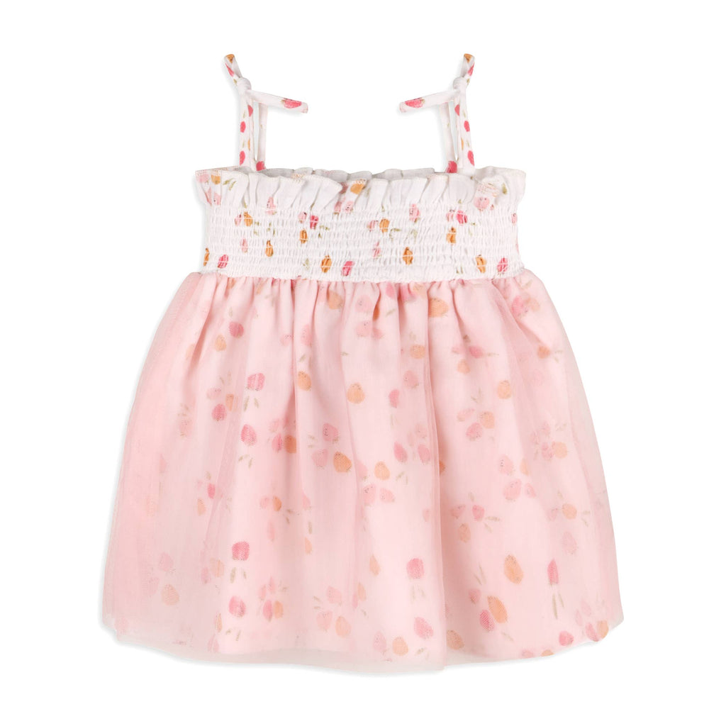 Taya Fruit Smocked Baby Tutu Dress + Bloomer (Organic)