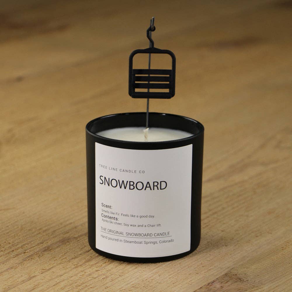 Snowboard Soy Candle
