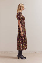 Raglan Sleeve Tier Max Dress