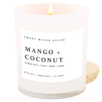 Mango and Coconut 11 oz Soy Candle - Decor & Gifts