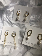 Pearl Link Earrings